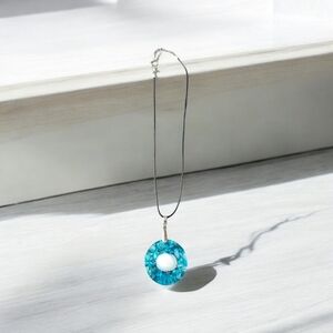 Beautiful Blue and White shell necklace